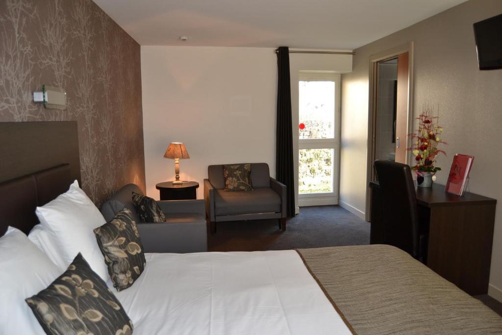 Hotel Reine Mathilde Bayeux Oda fotoğraf